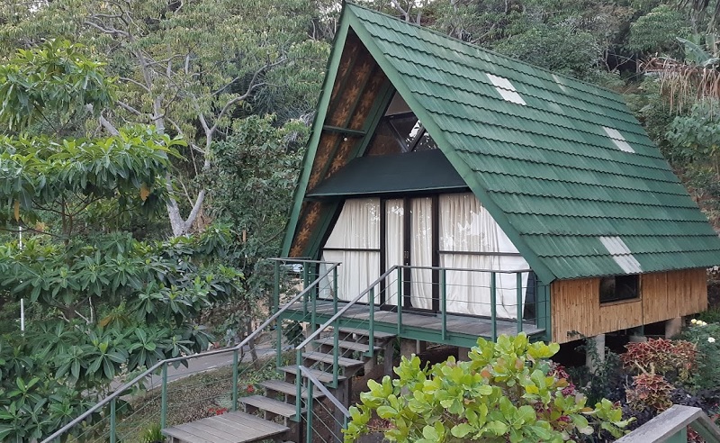 Mbeliling Mountain Ecolodge surrounded by Flores highland forest